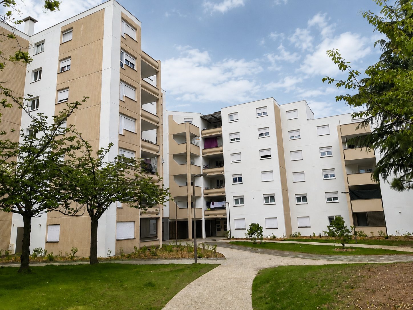 Mainvilliers Bretagne - 382 logements - après travaux